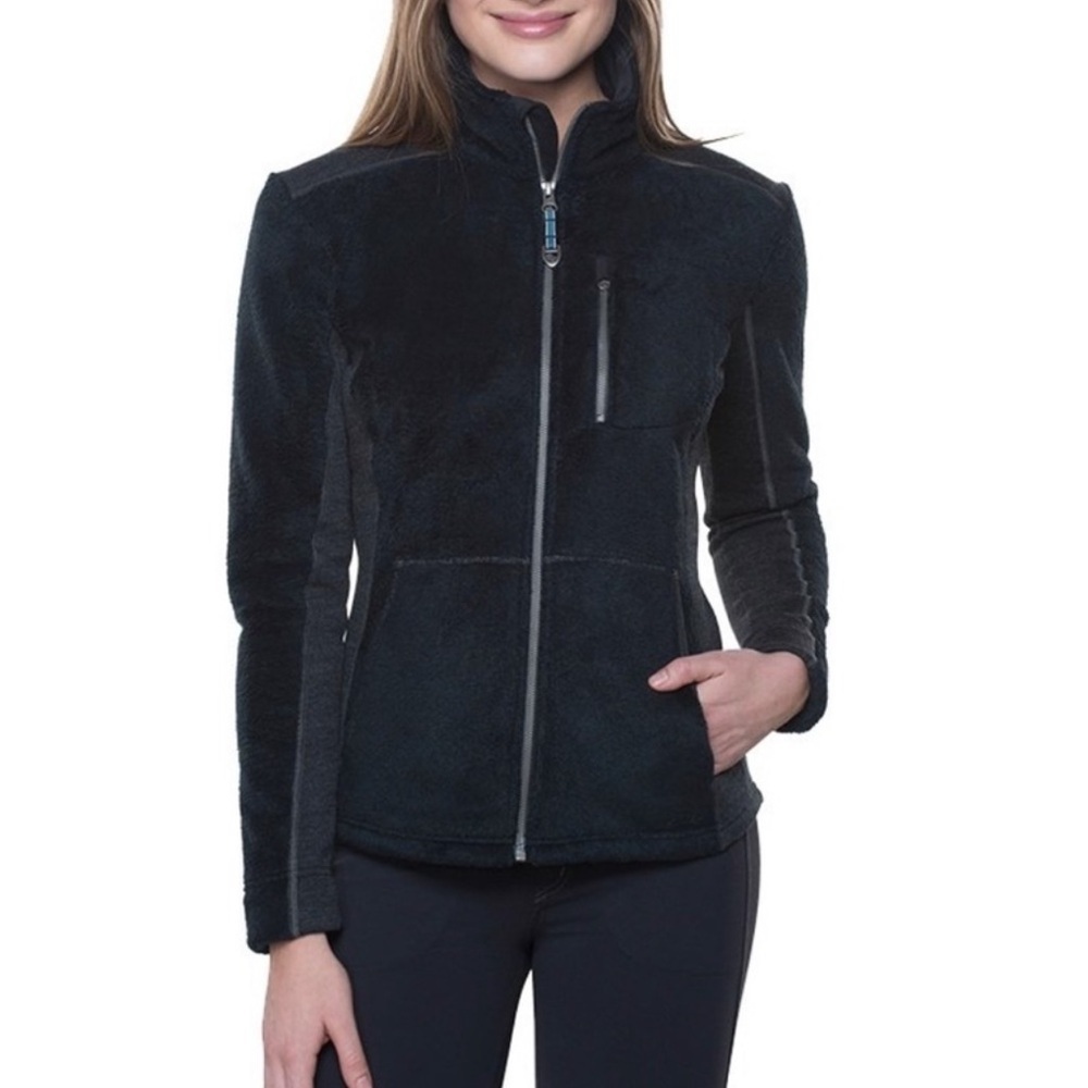 KUHL Alpenlux Full-Zip Fleece Jacket Black